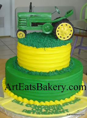 John Deere Tractor Cake