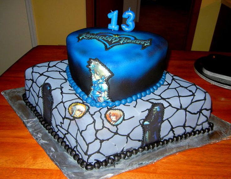 Kingdom Hearts Cake