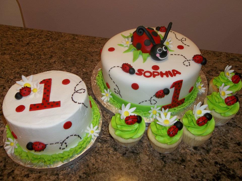 Ladybug Birthday Cake Ladybug Birthday Cake