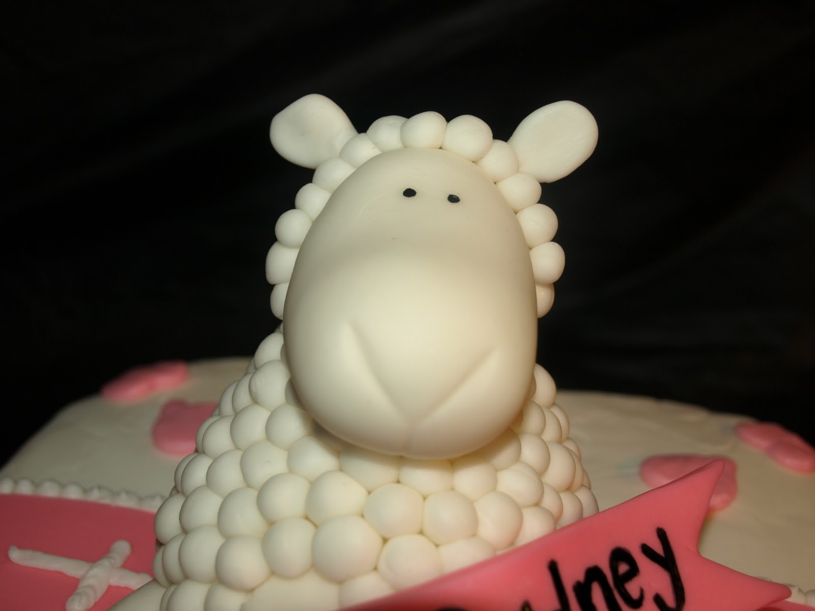 Lamb Baptism Cake