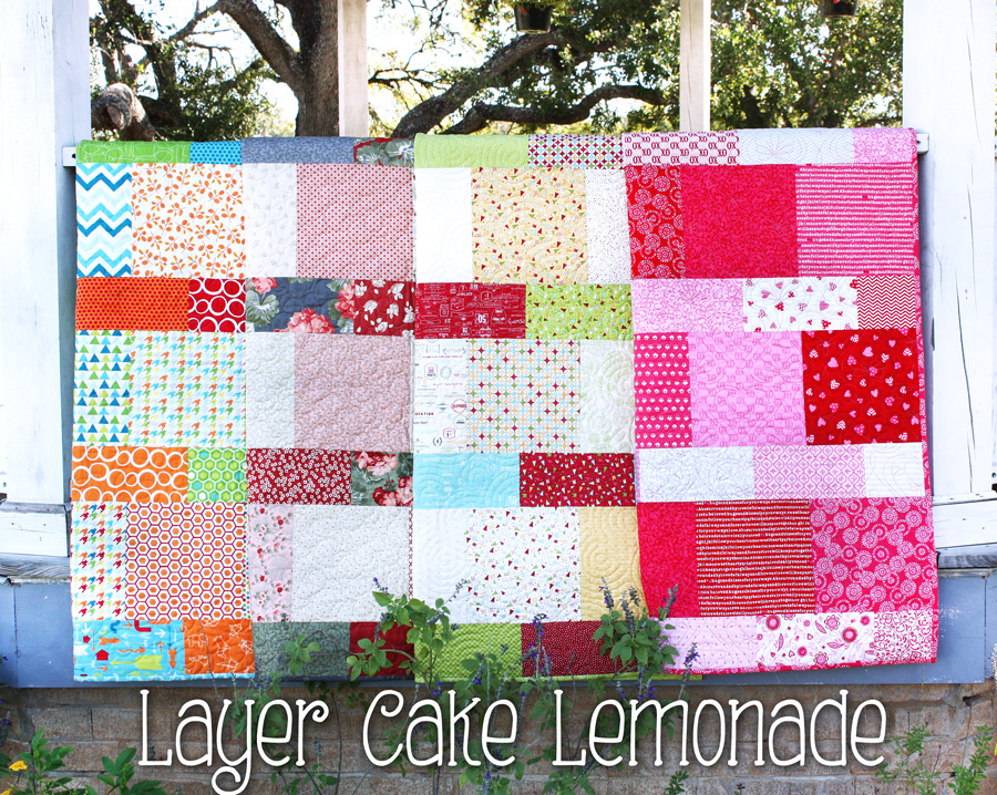 Lemonade Layer Cake Quilt Pattern