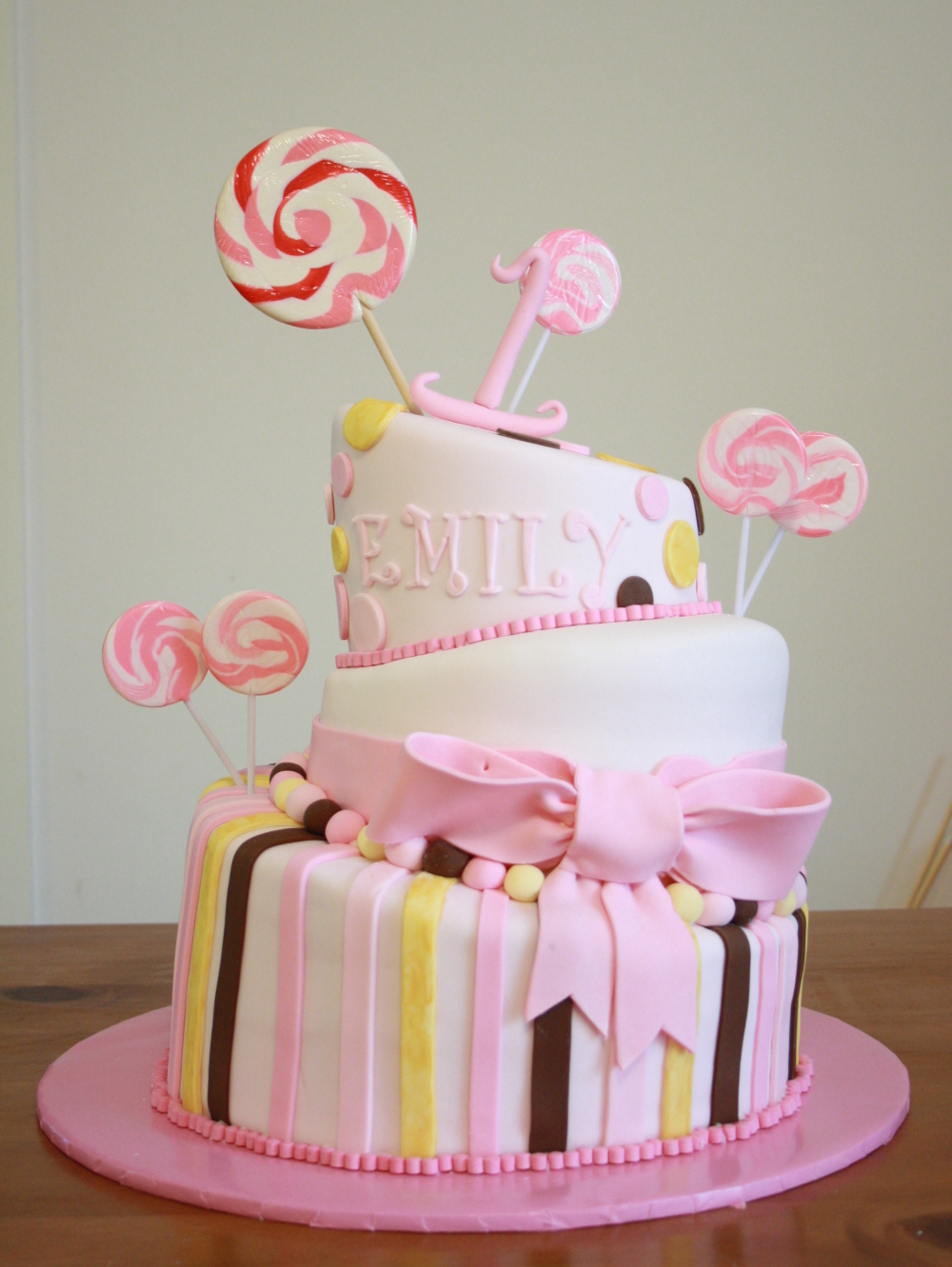 Little Girls Birthday Cake Little Girls Birthday Cake