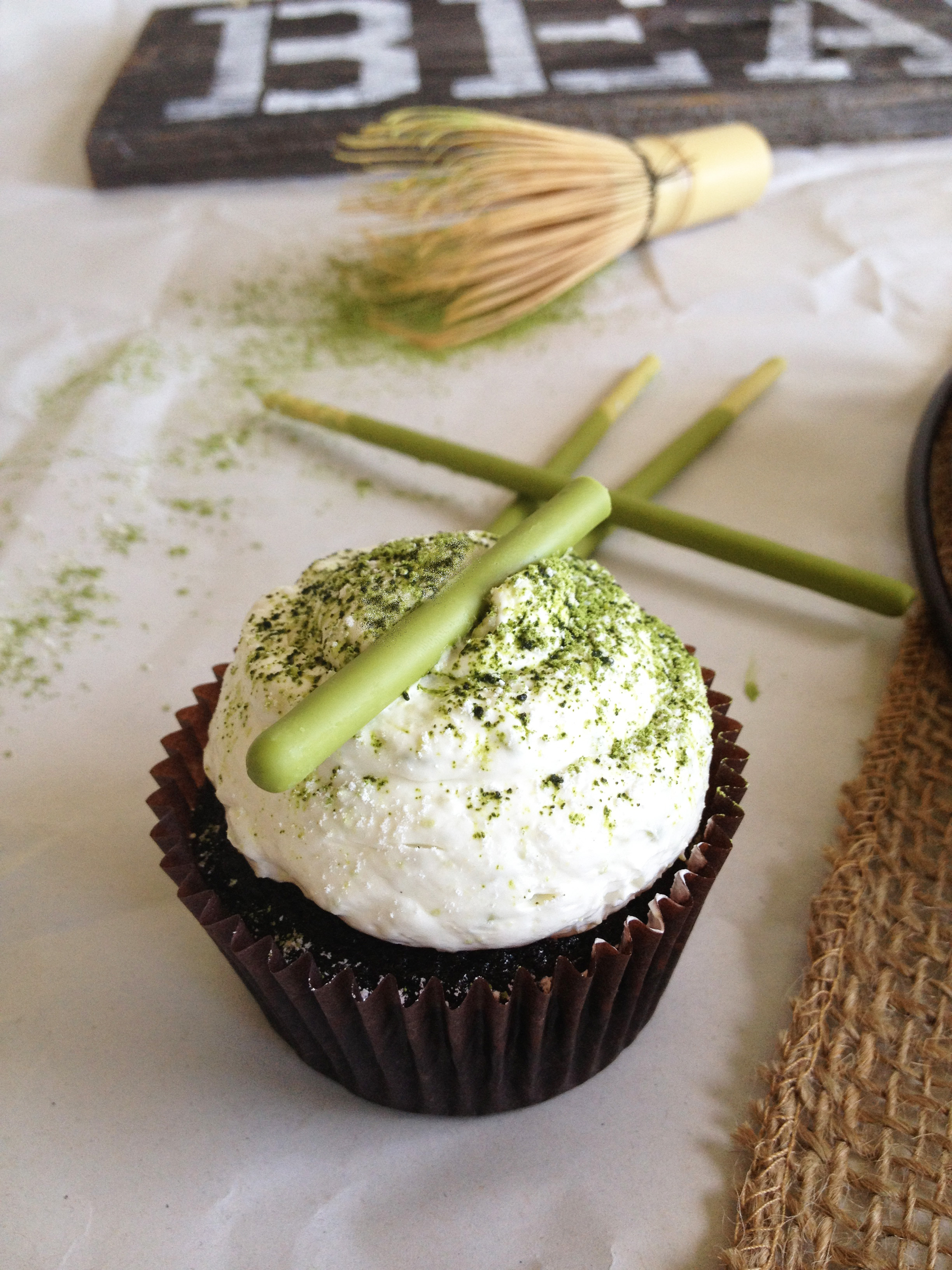 Matcha Green Tea Cupcakes