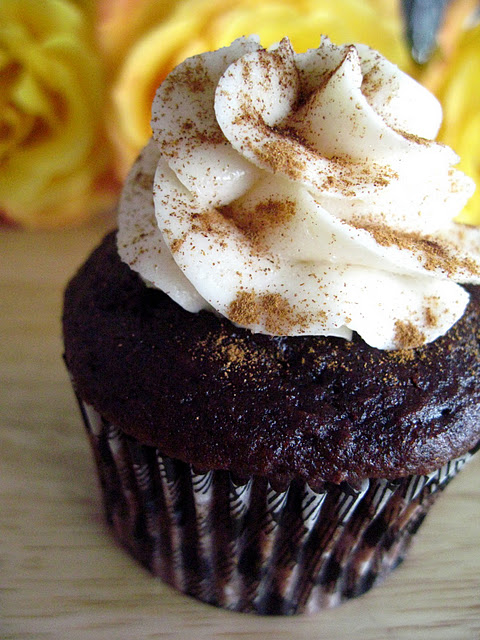 Mexican Hot Chocolate Cupcakes