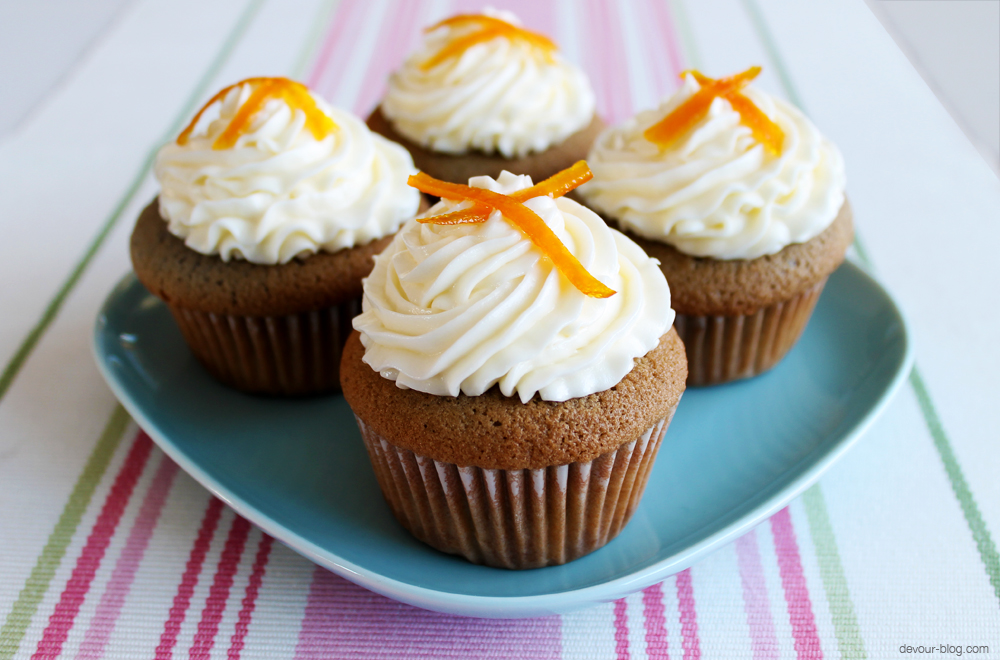 Mimosa Cupcakes