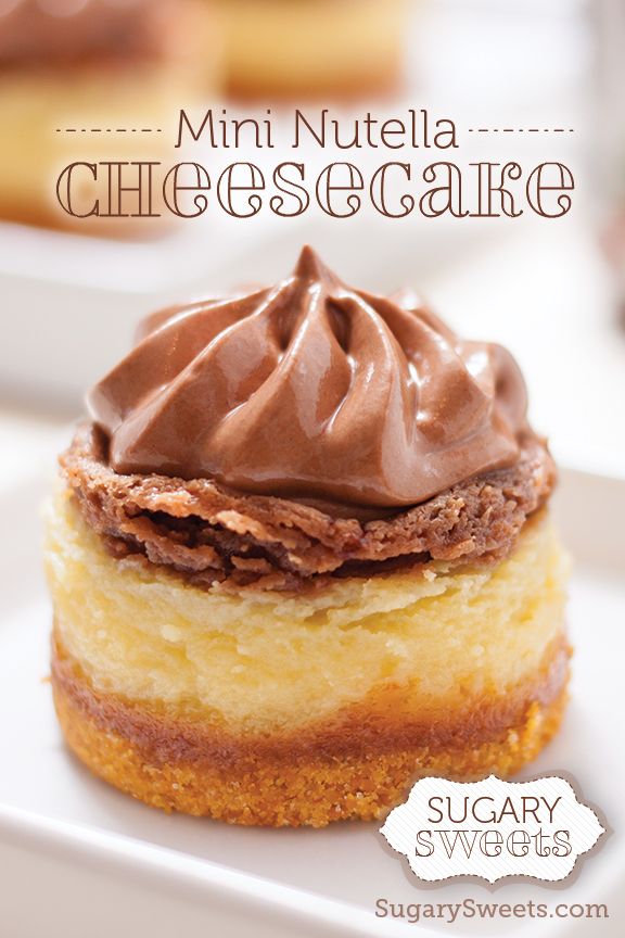 Mini Nutella Cheesecake Recipe