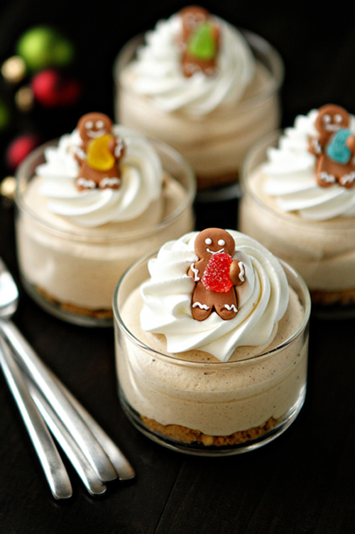 Mini Oreo Cheesecakes No-Bake Gingerbread