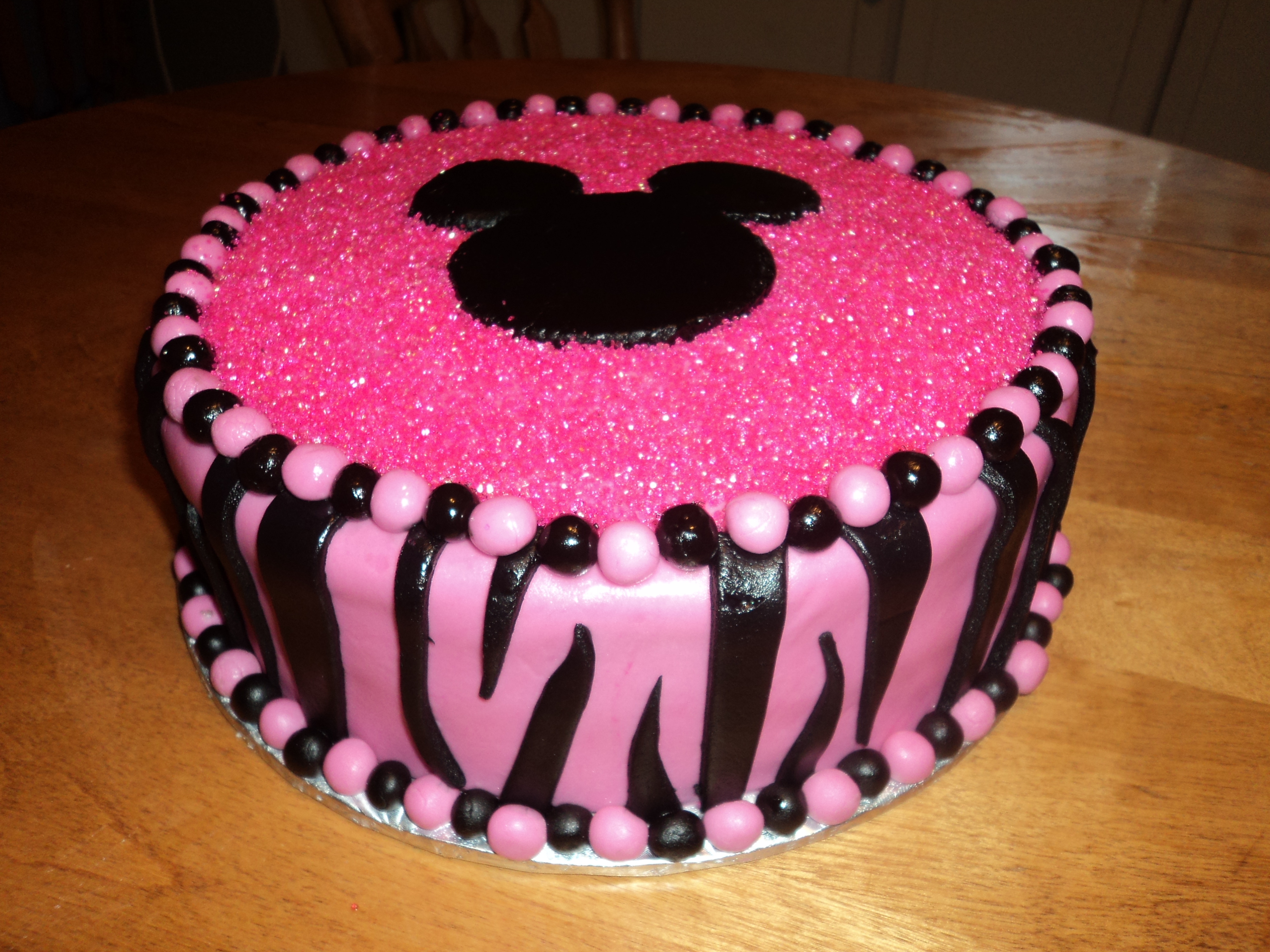 Minnie Mouse 1st Birthday Cake Minnie Mouse 1st Birthday Cake