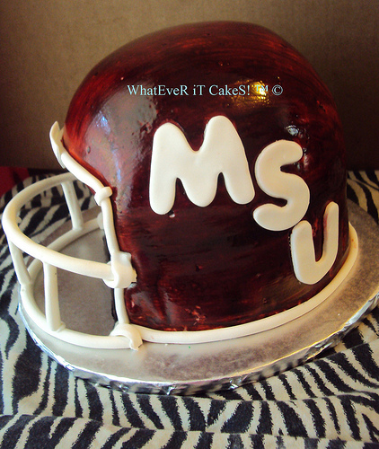 Mississippi State Bulldog Cake