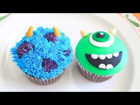 Monsters Inc Cupcakes