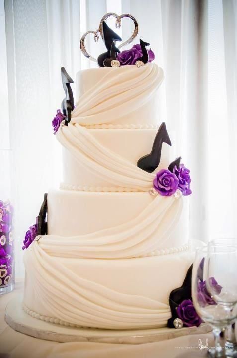 Music Themed Wedding Cake