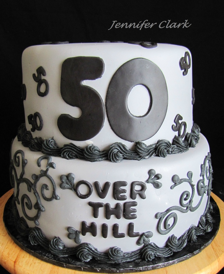 Over the Hill Birthday Cake Idea