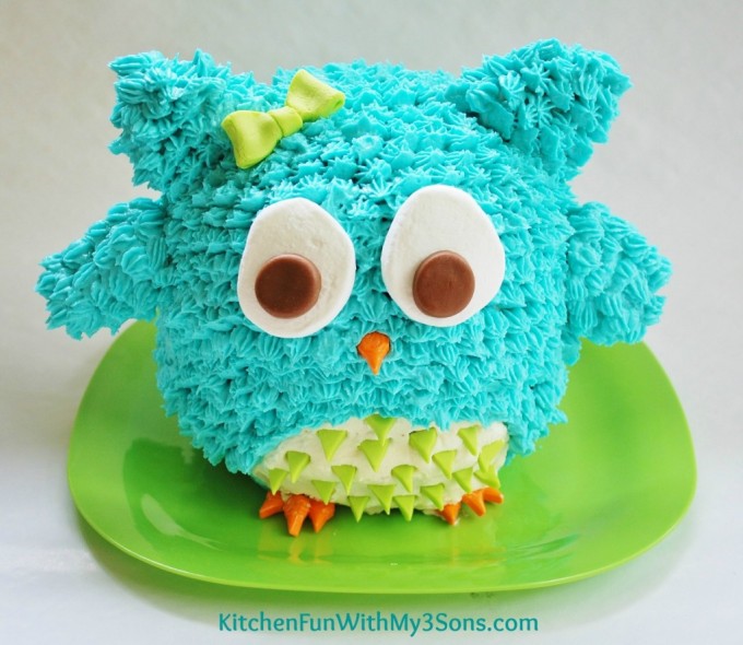 Owl Birthday Cake Ideas