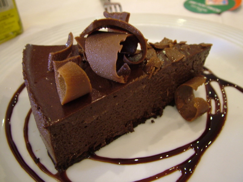 Piece of Chocolate Cake