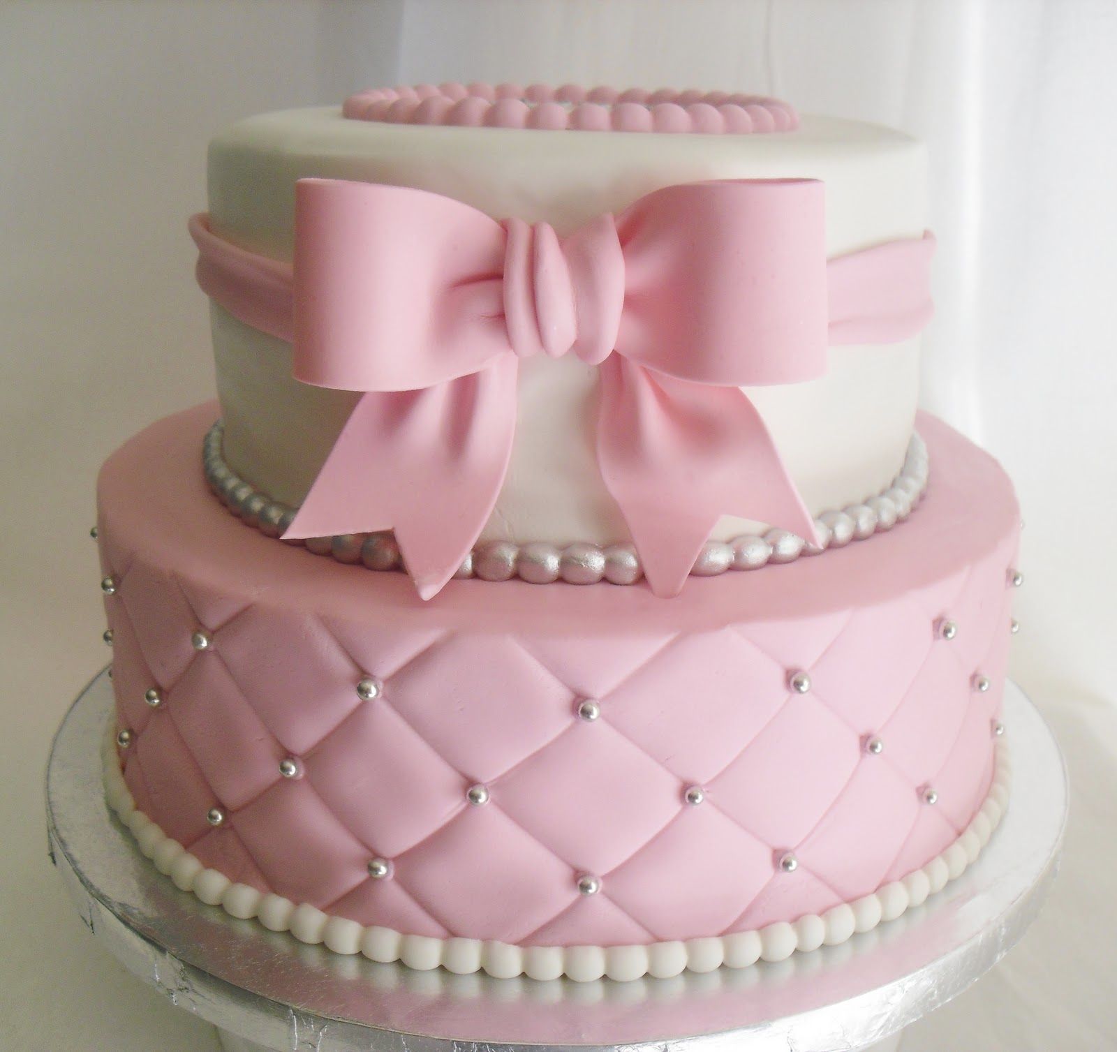Pink Baby Shower Cake Pink Baby Shower Cake