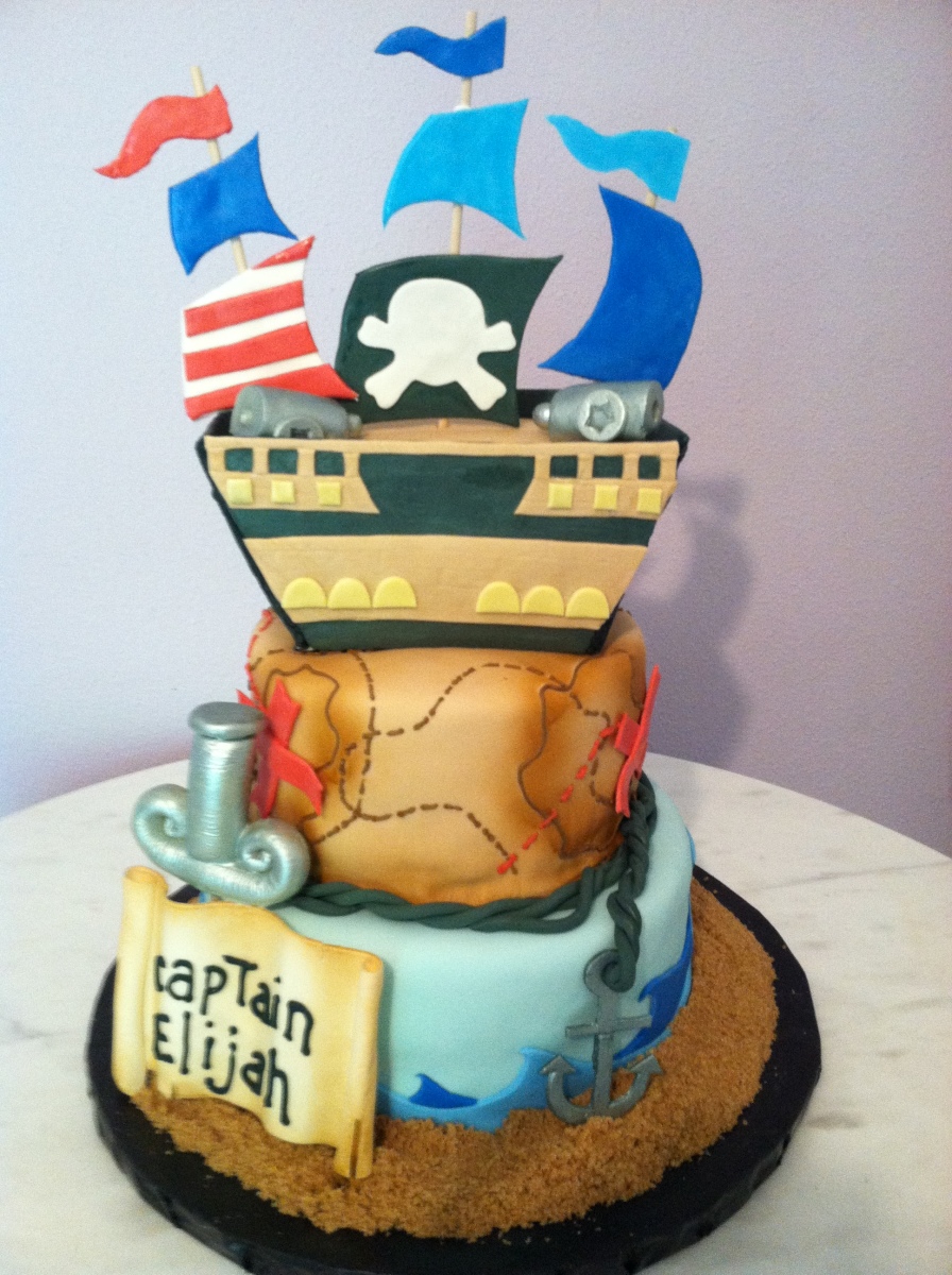 Pirate Theme Cake