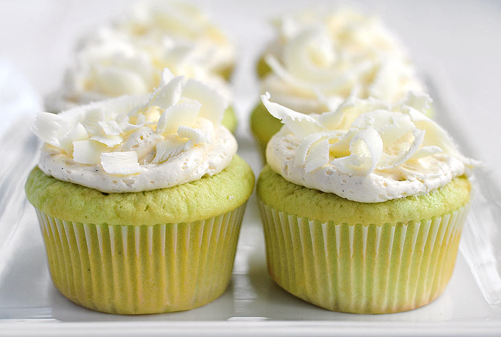 Pistachio Cupcakes