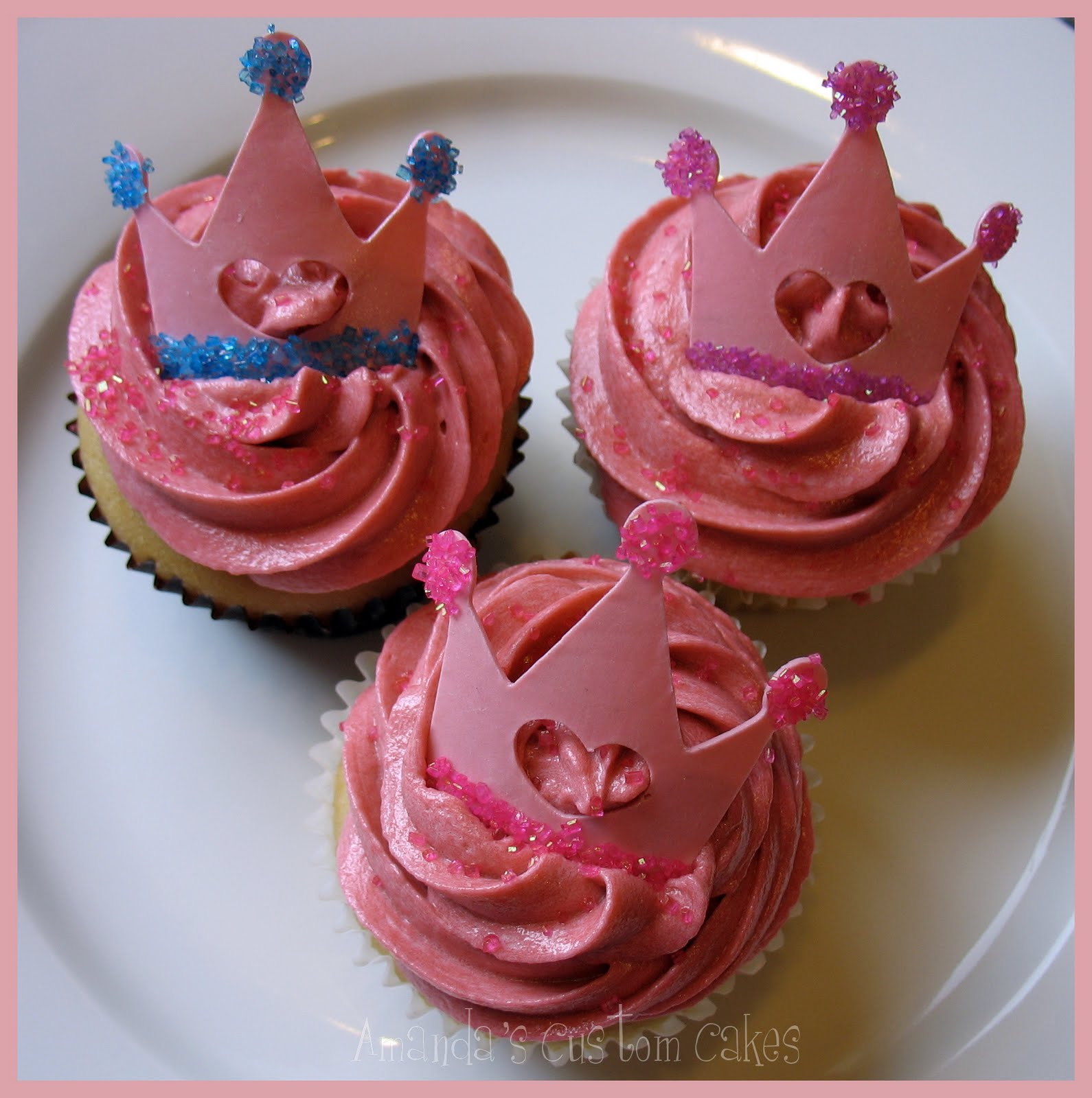 Princess Cupcake Cake