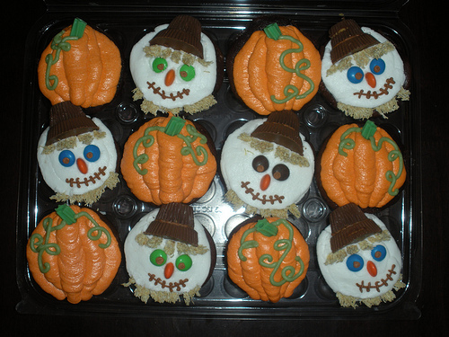 Pumpkin Fall Cupcake Ideas