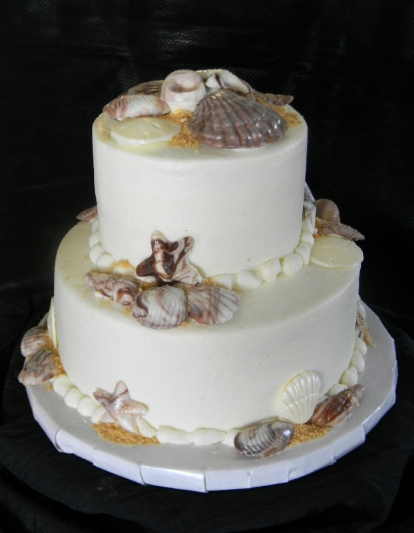 10 Photos of Small Beach Wedding Cakes Buttercream 10 Photos of Small Beach Wedding Cakes Buttercream