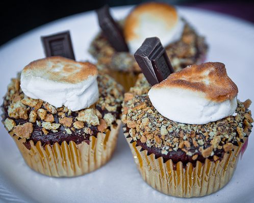 Smore Cupcakes Toasted Marshmallow