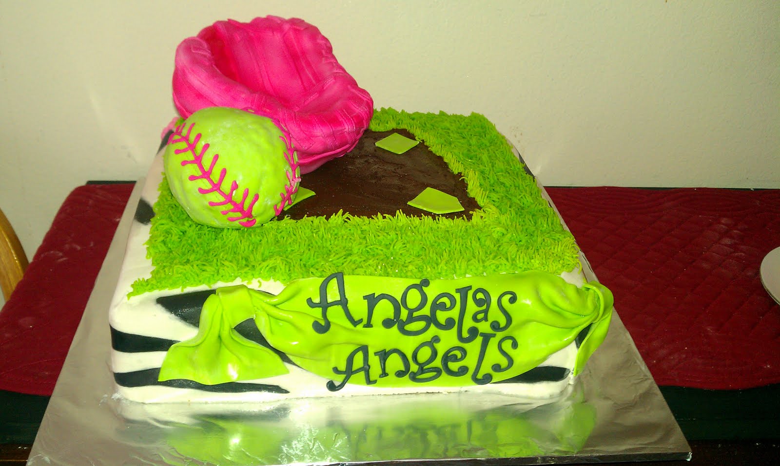 Softball Birthday Cake Ideas