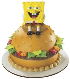 Spongebob Krabby Patties Cake