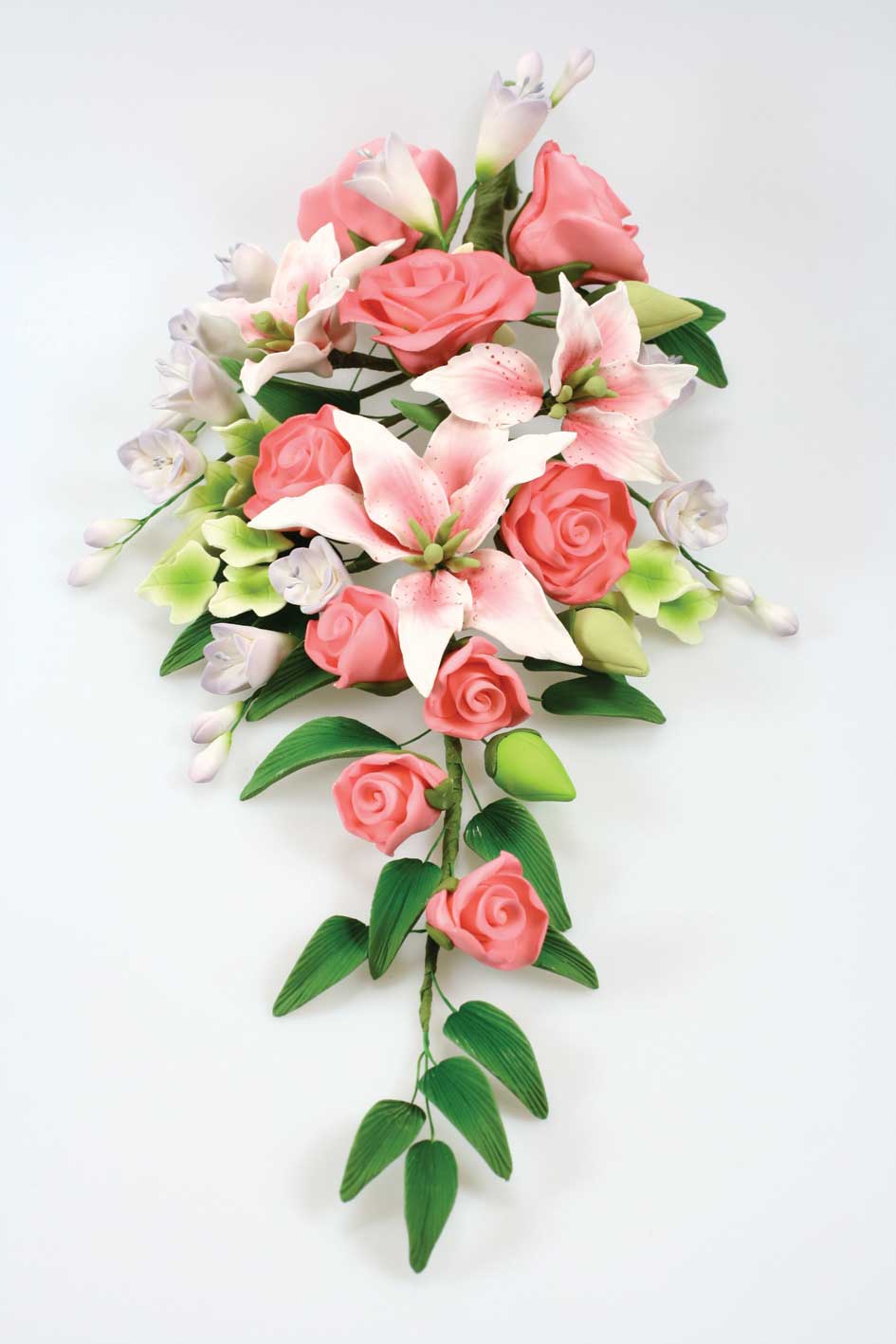 Sugar Flower Cake Bouquet