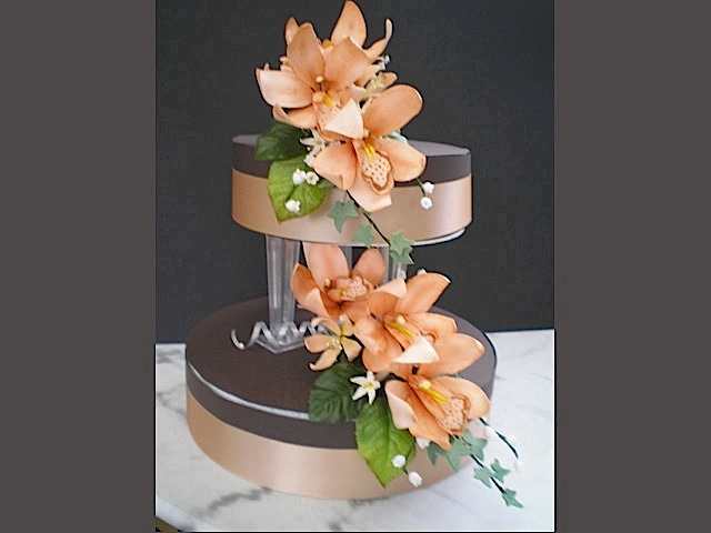 Sugar Flower Spray for Wedding Cakes