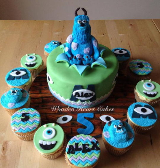 Sully Monsters Inc Cake