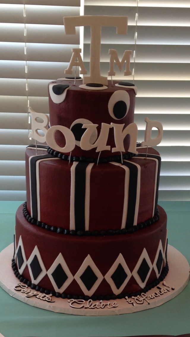 Texas A&M Graduation Cake Ideas