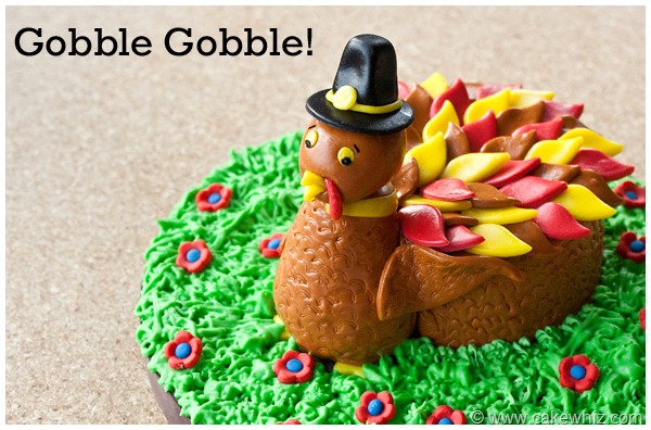 Thanksgiving Turkey Cake