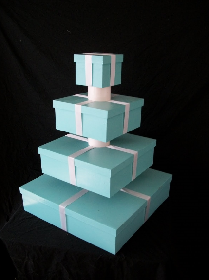 Tiffany Box Cupcake Tower