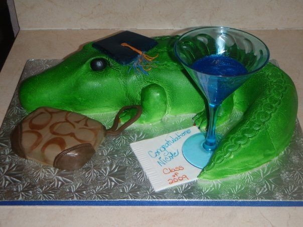 UF Gator Graduation Cake UF Gator Graduation Cake
