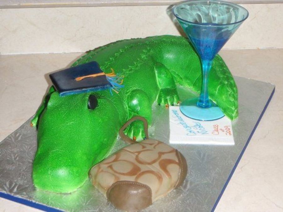 UF Gator Graduation Cake UF Gator Graduation Cake