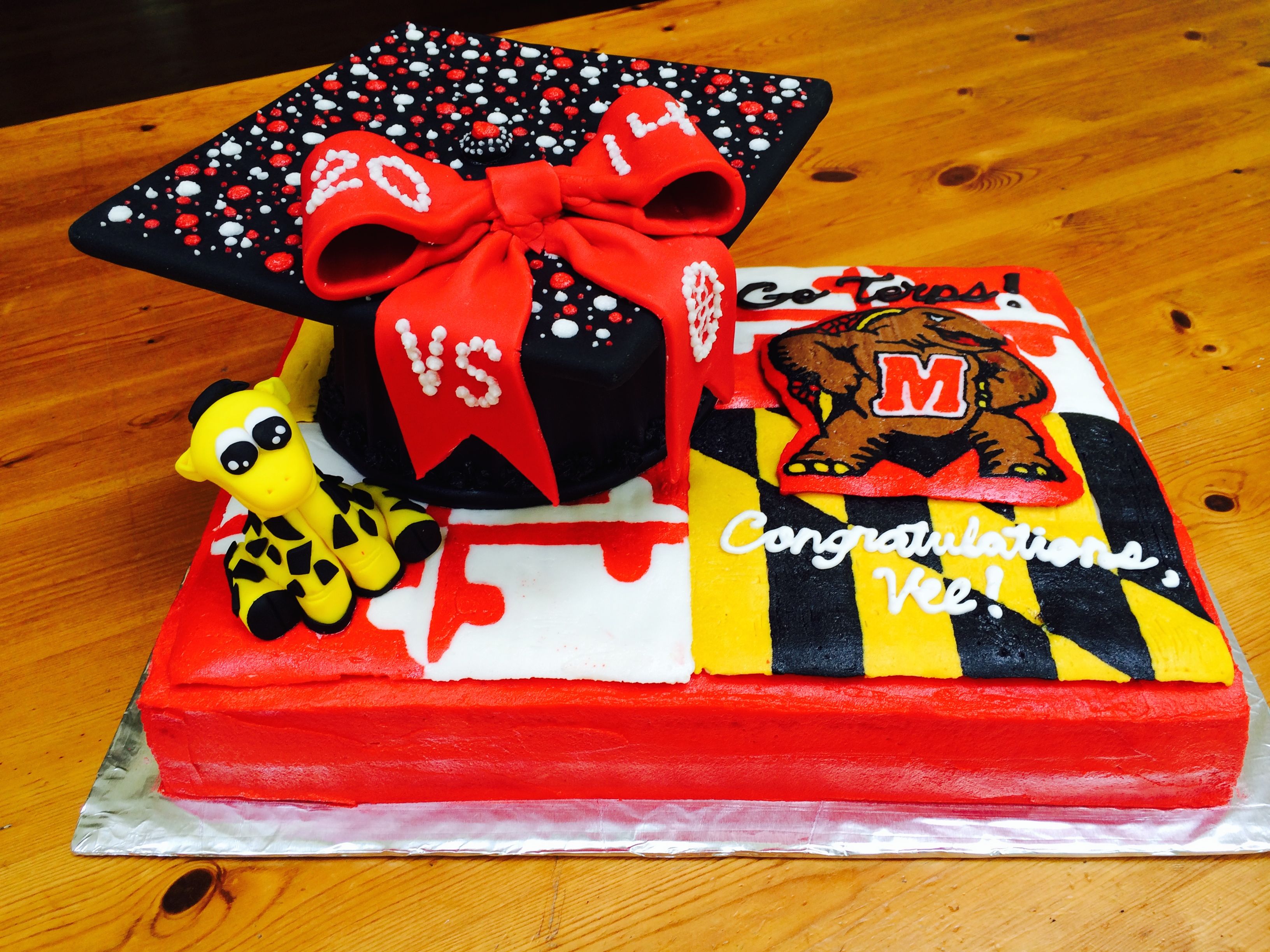 8 Photos of MD Graduation Cakes