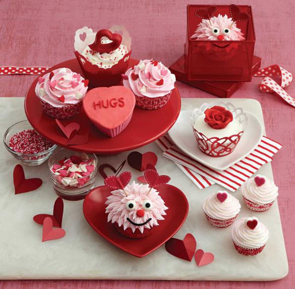 Valentine's Red Velvet Cupcakes Valentine's Red Velvet Cupcakes