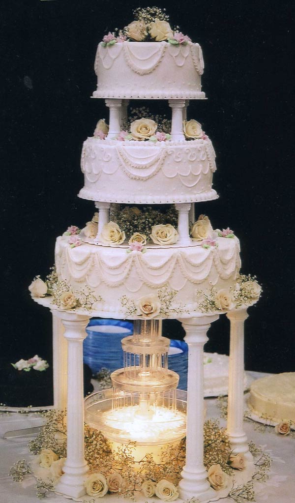 9 Photos of Princess Water Fountain Cakes 9 Photos of Princess Water Fountain Cakes