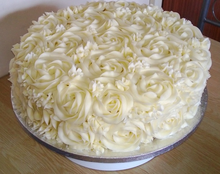 Wedding Cake with Buttercream Wedding Cake with Buttercream