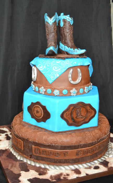 Western Cowgirl Birthday Cake Ideas Western Cowgirl Birthday Cake Ideas