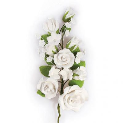 White Spray Rose Flower