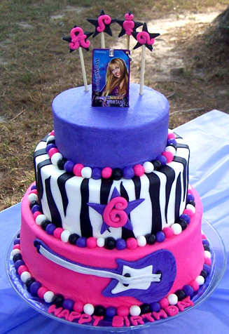 Zebra-Print-Pink-And-Purple-Cake