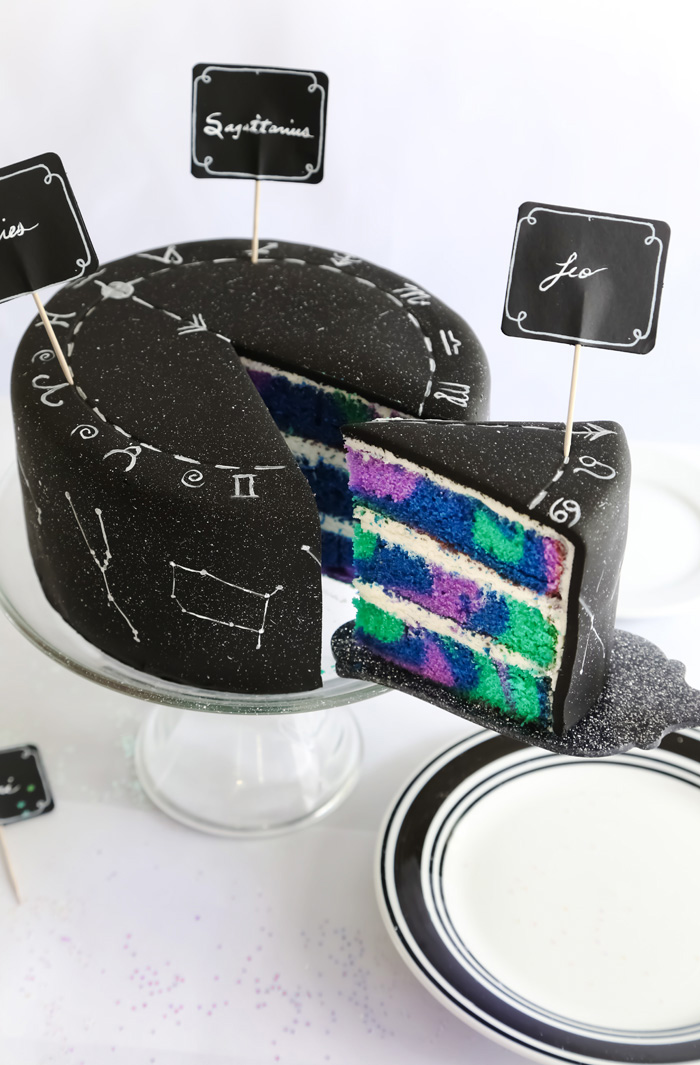 Zodiac Constellation Cake Zodiac Constellation Cake