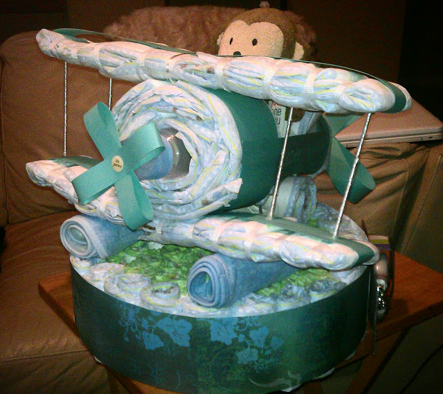 Airplane Diaper Cake Ideas