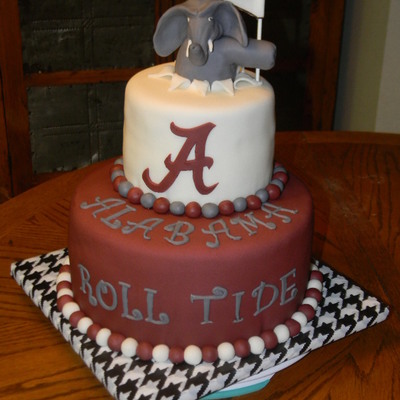 Alabama Crimson Tide Cake Alabama Crimson Tide Cake