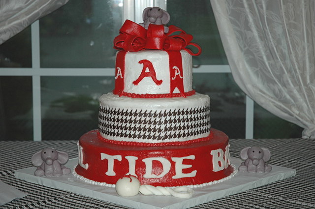 Alabama Crimson Tide Cake