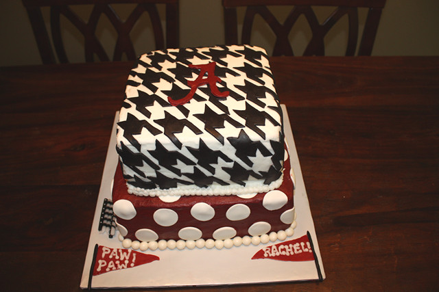 Alabama Football Roll Tide Birthday Cakes