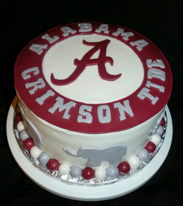 Alabama Roll Tide Birthday Cakes Alabama Roll Tide Birthday Cakes