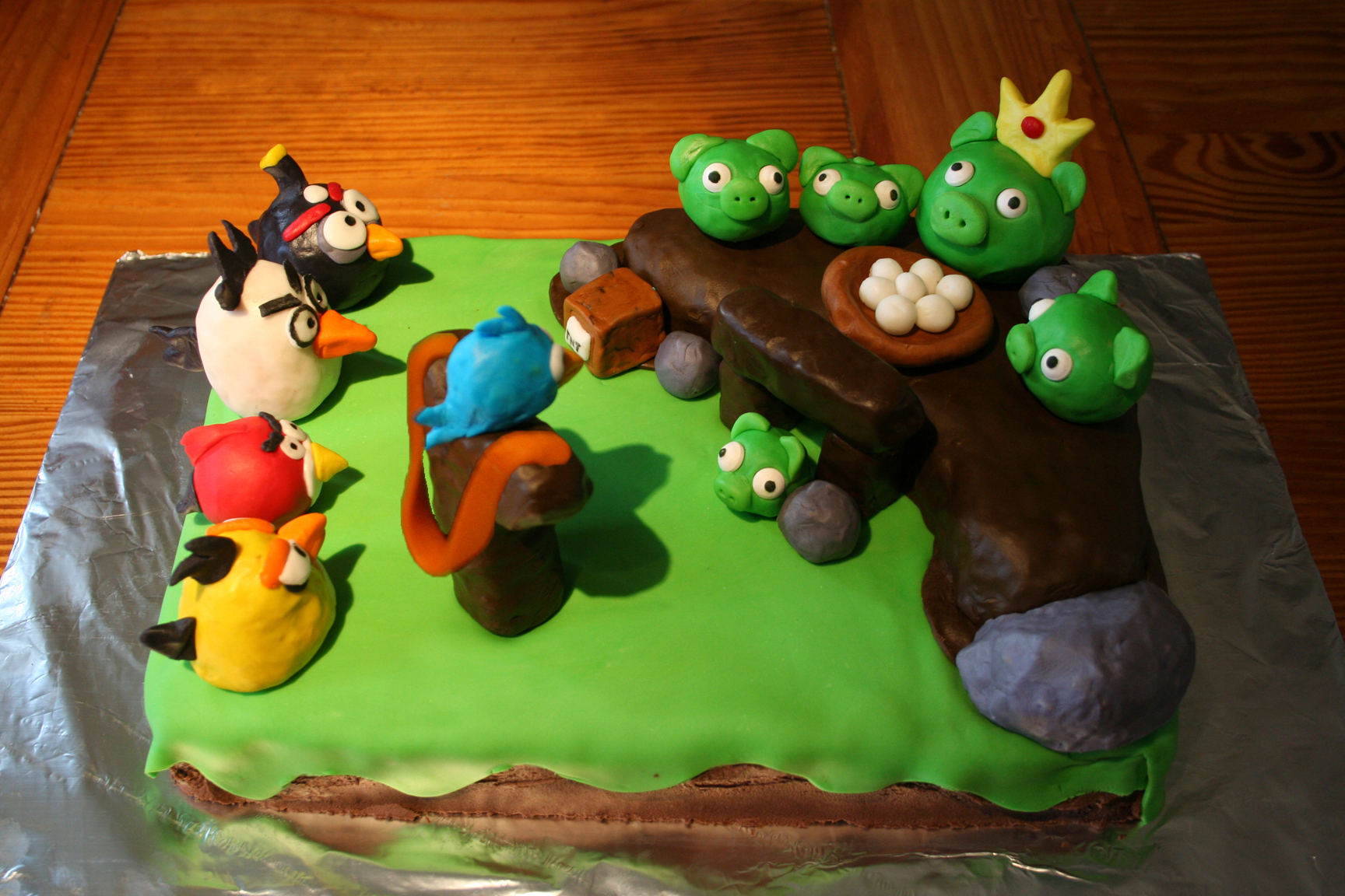 Angry Birds Cake Idea