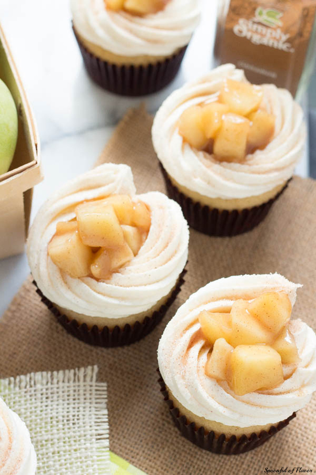 Apple Pie Cupcakes Vanilla